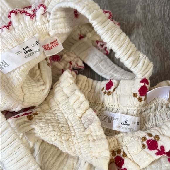 Zara linen 2 piece set - Picture 4 of 4